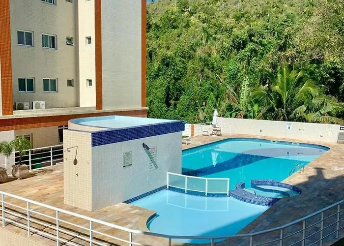 Canto nobre da Praia Grande - Apartamento completo e confortável